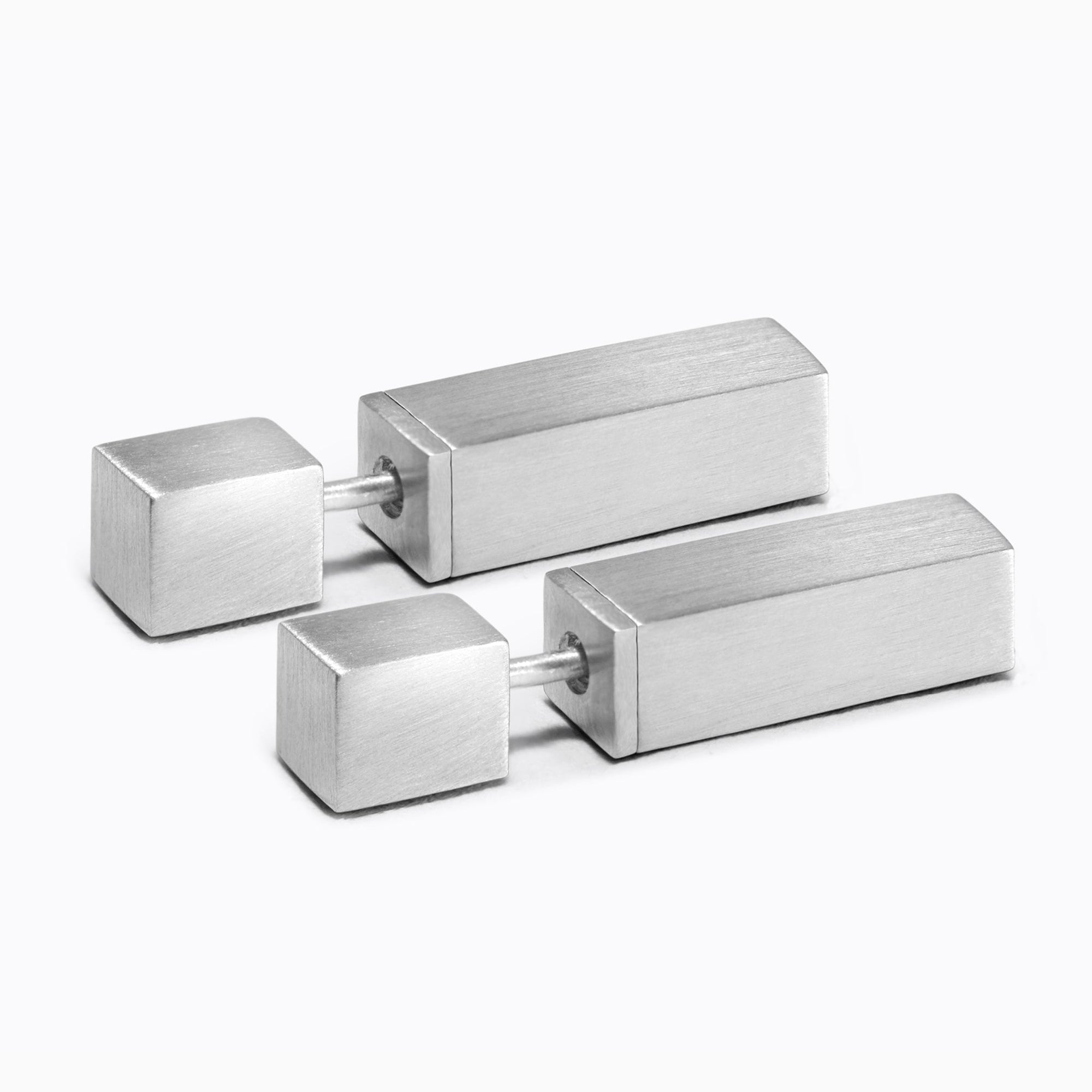 Marker Earrings | Silver