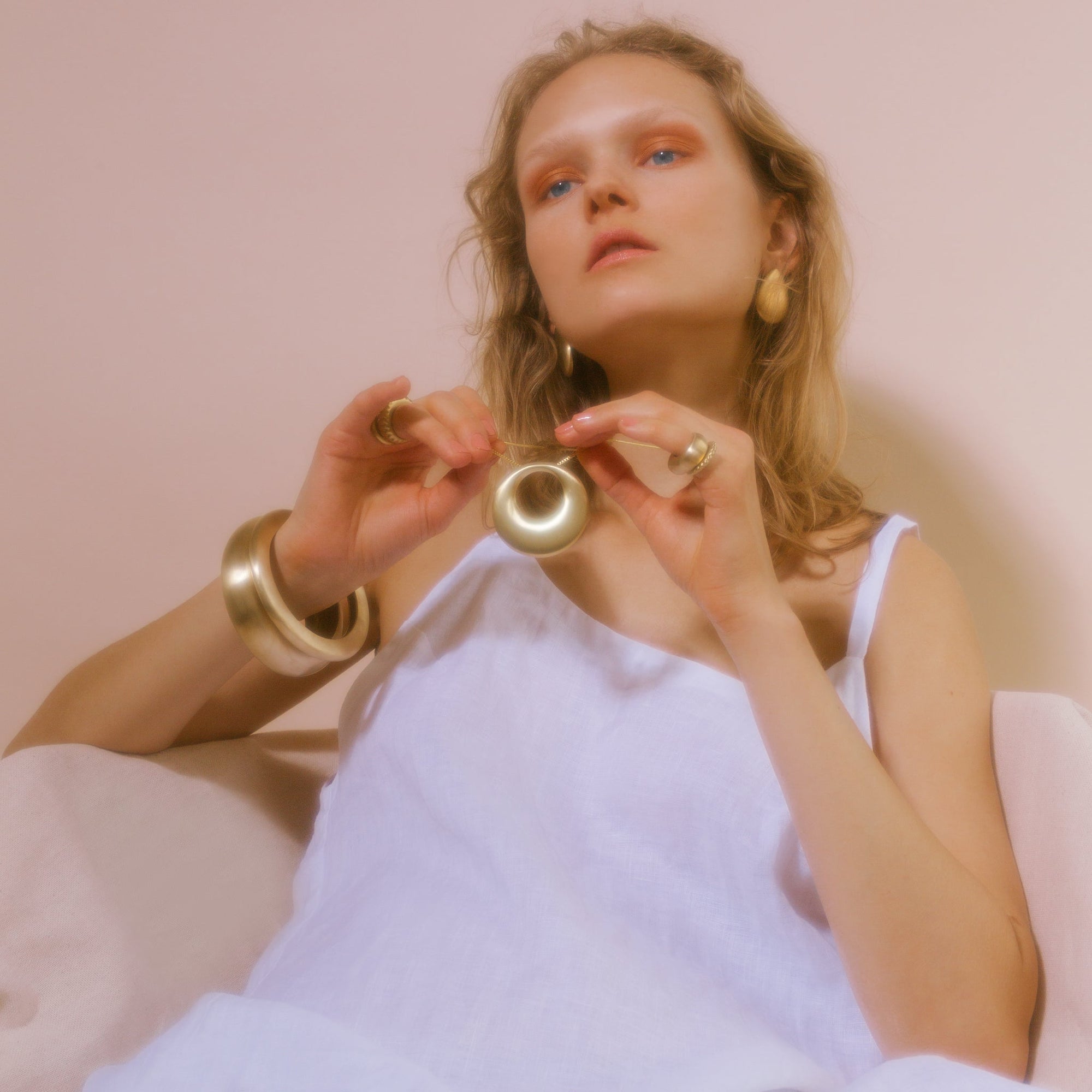 Turrell Ring - Satin Finish | 18K Gold Plated