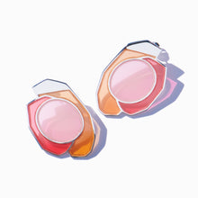 Foliate Earrings | Silver | Multicolor