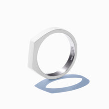 Theorem Ring | Sterling Silver | Matte White