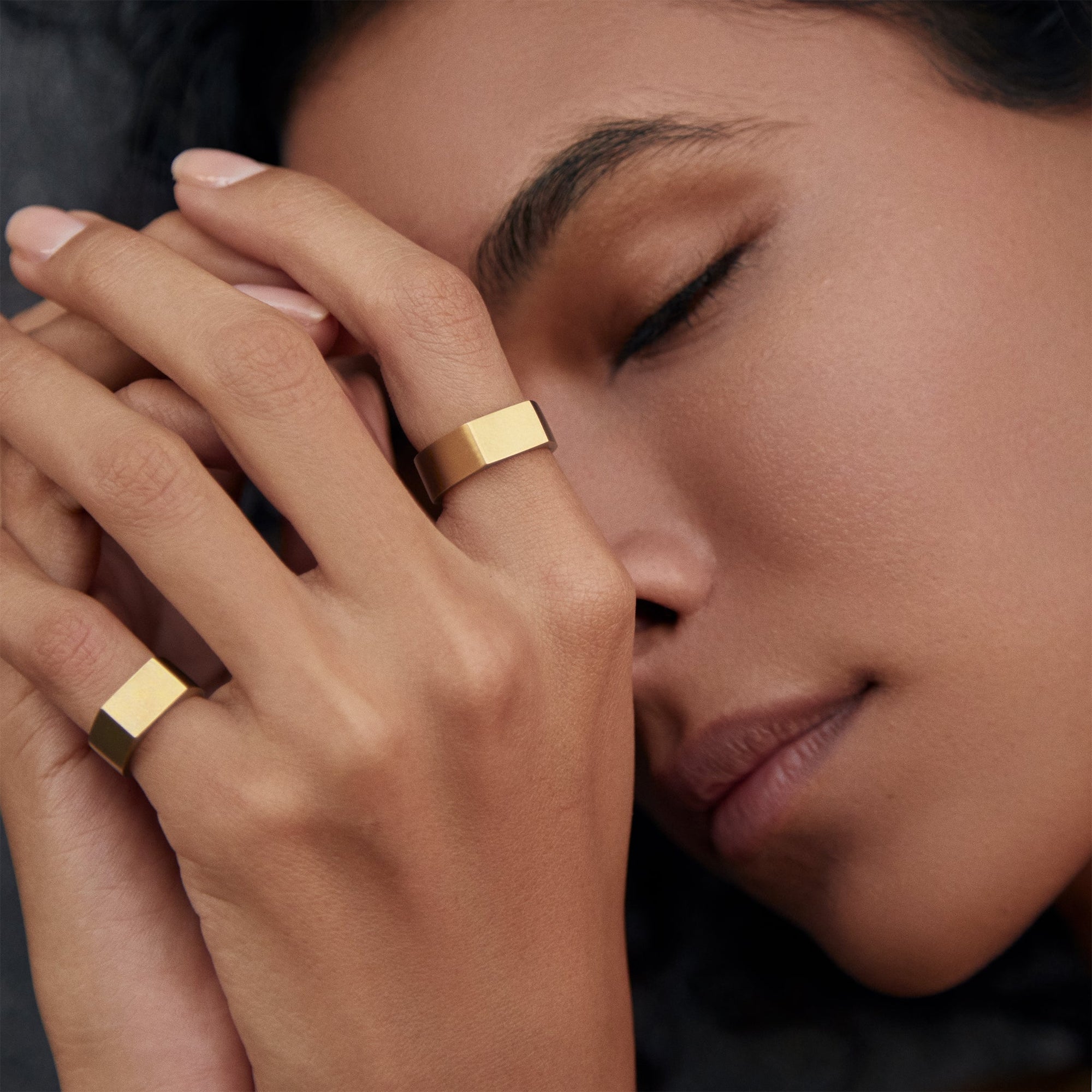 Paradox Ring | Sterling Silver | Matte White