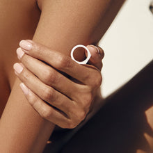 Paradox Ring | Sterling Silver | Matte White
