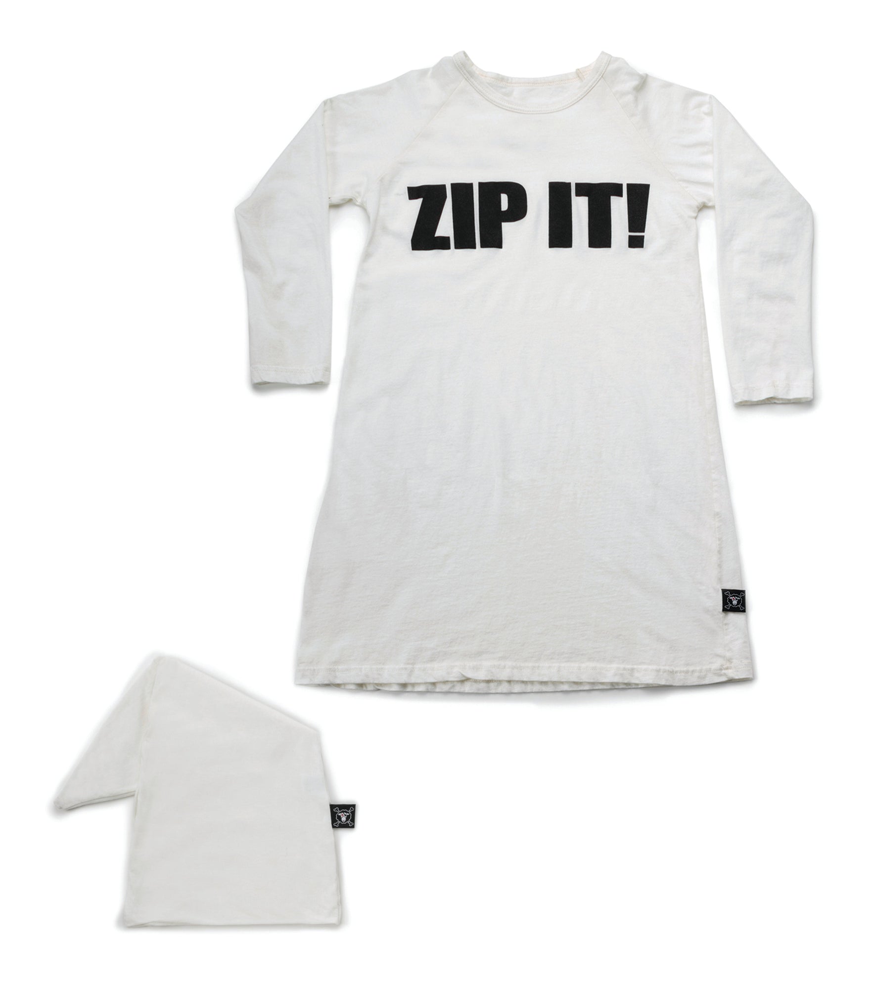 Kid | Zip It! Loungewear | White