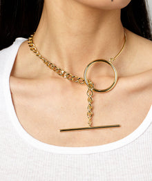 Olympia Toggle Necklace | Gold Vermeil