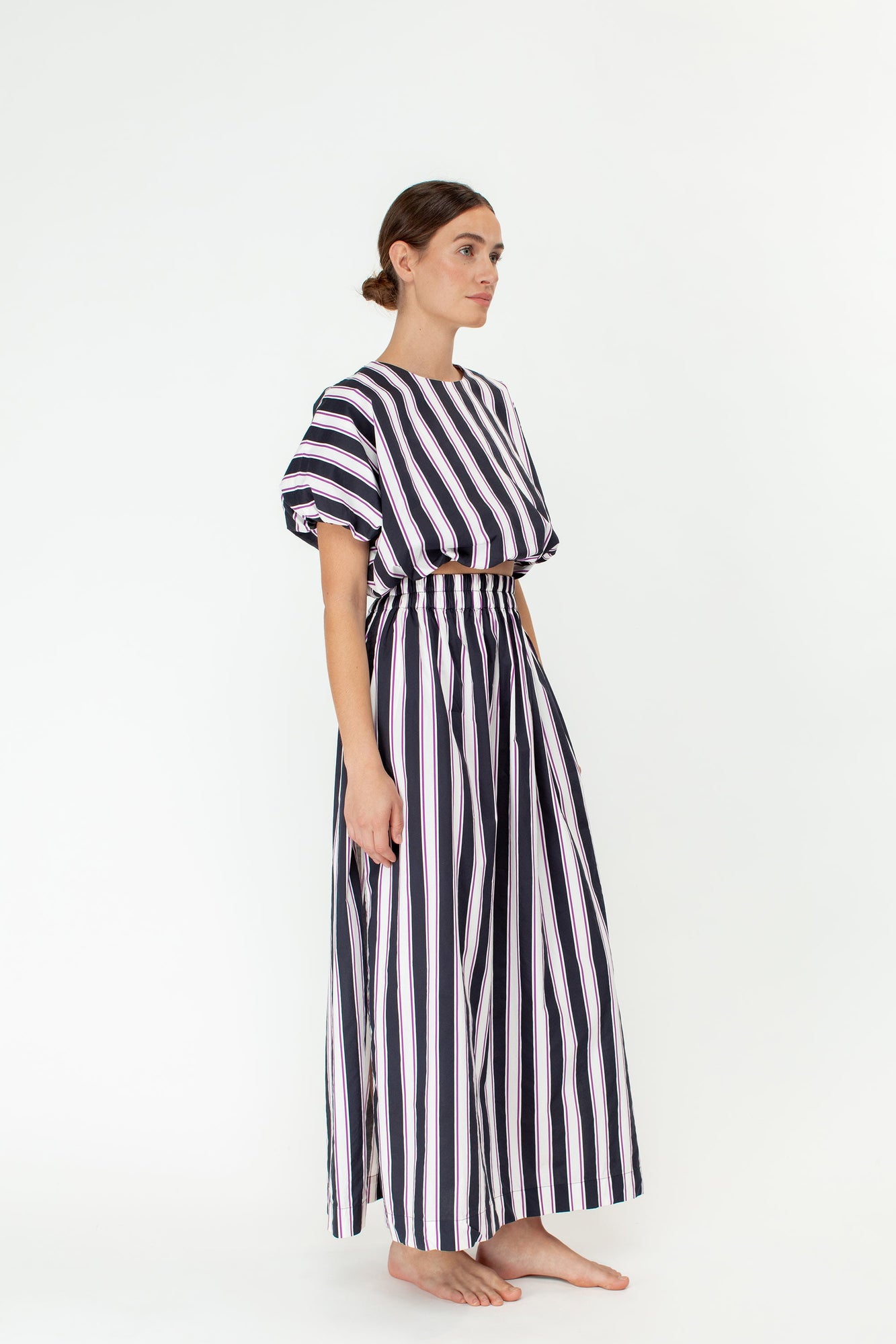 Delia Skirt | Cabana Stripe