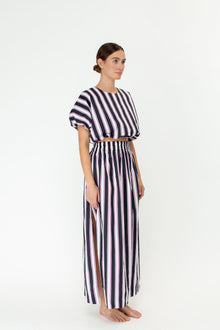 Delia Skirt | Cabana Stripe
