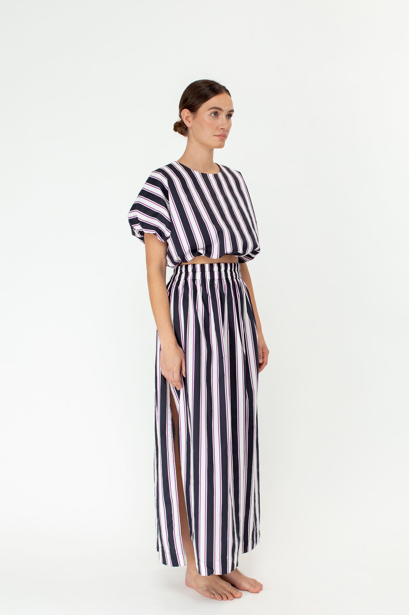 Delia Skirt | Cabana Stripe
