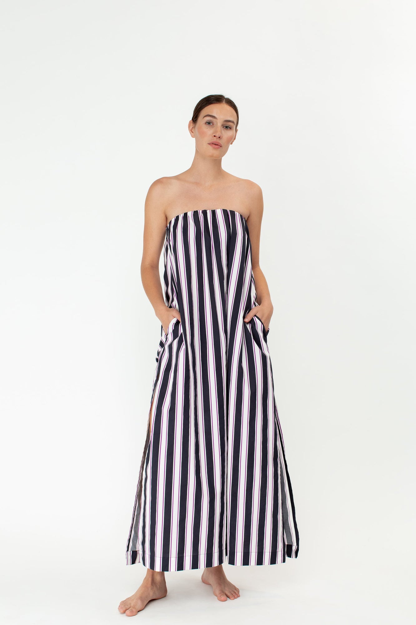 Papio Dress | Cabana Stripe