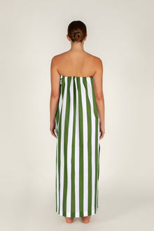 Papio Dress | Verdant Stripe