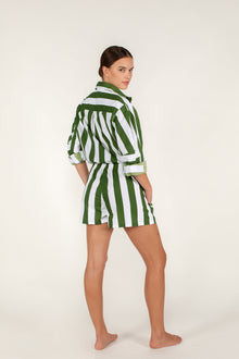 Paseo Shirt | Verdant Stripe