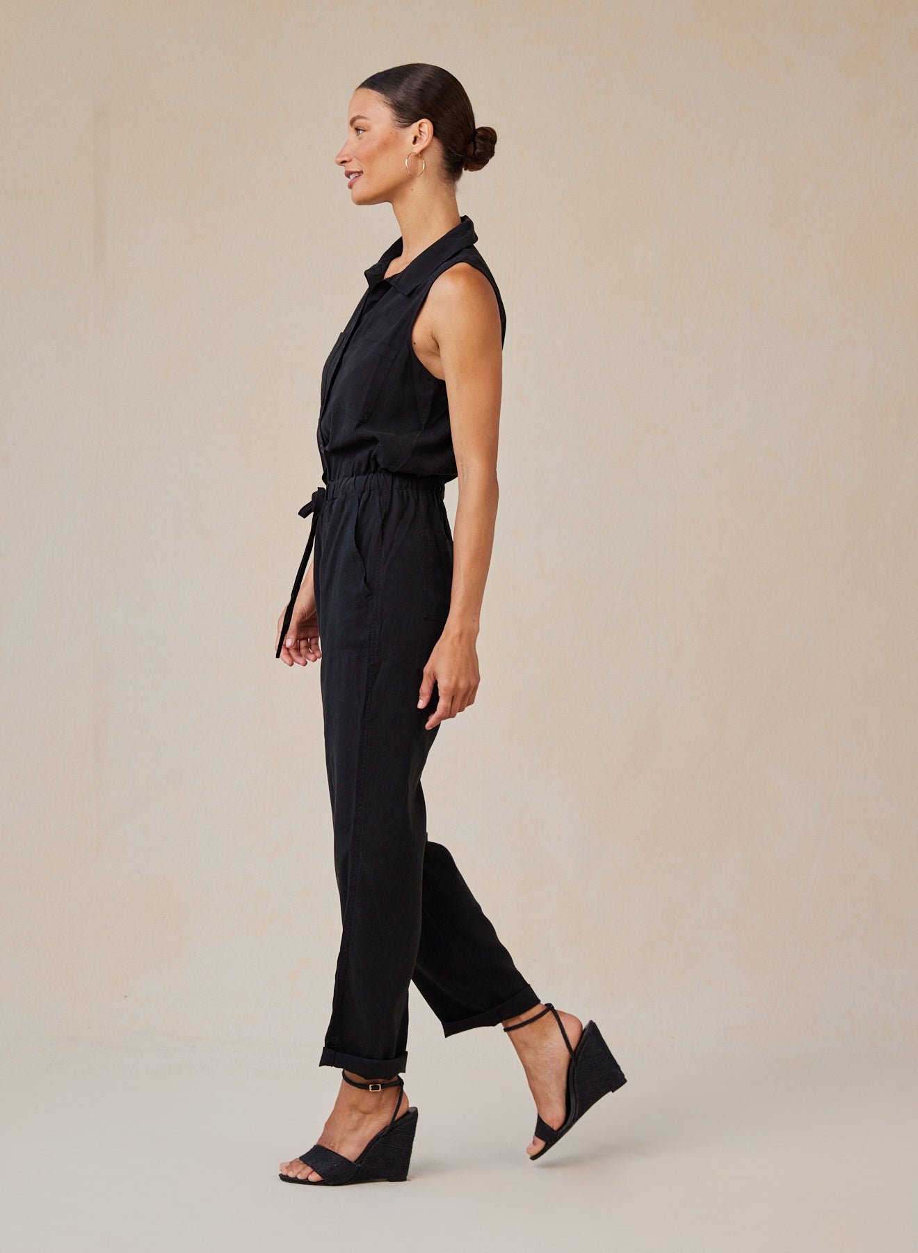Pocket Jumpsuit | Vintage Black