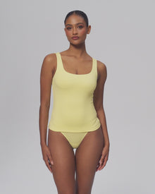 Square Neck Tank Top | Sky Blue