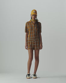 Picnic Plaid Short | Suede Combo