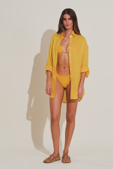 Playa Linen Boyfriend Shirt | Sunflower EcoLinen