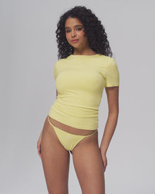 Essential String Thong | Sky Blue