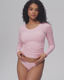 Seamless Cheeky Panty | Sage Green
