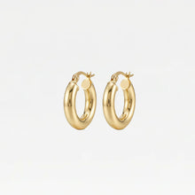 The Small Ravello Hoops | Gold Vermeil
