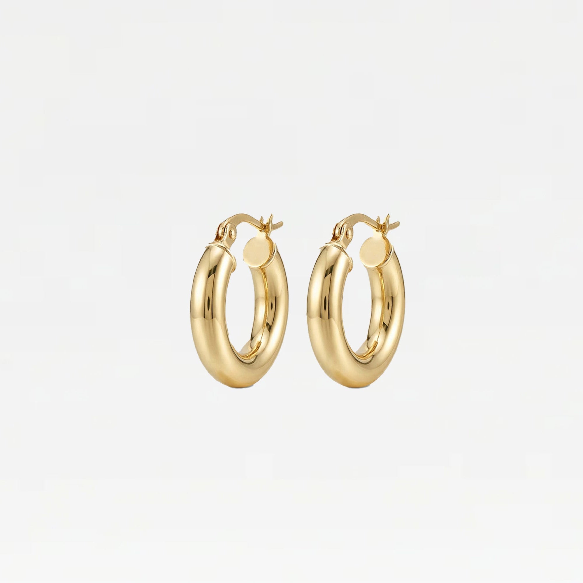 The Small Ravello Hoops | Gold Vermeil