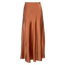 Earth Midi Skirt with High Slit | Earth