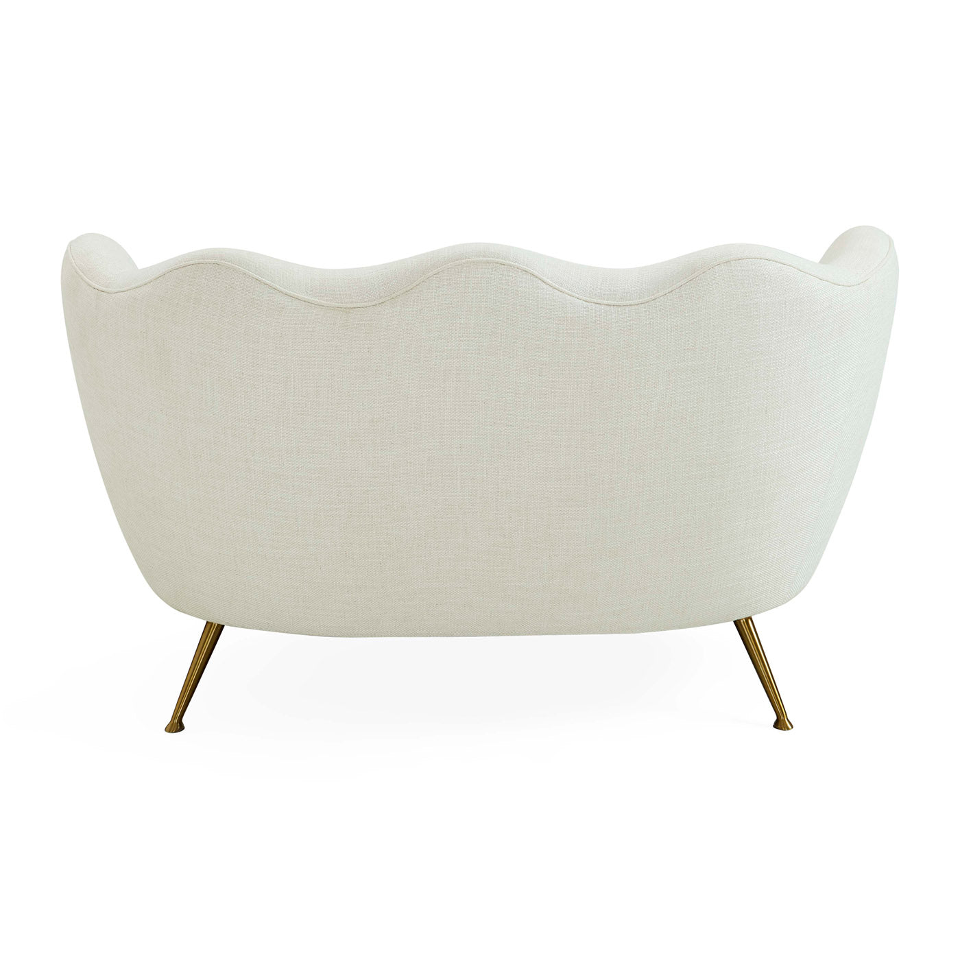 Ripple Apartment Sofa in lucerne oyster - back view