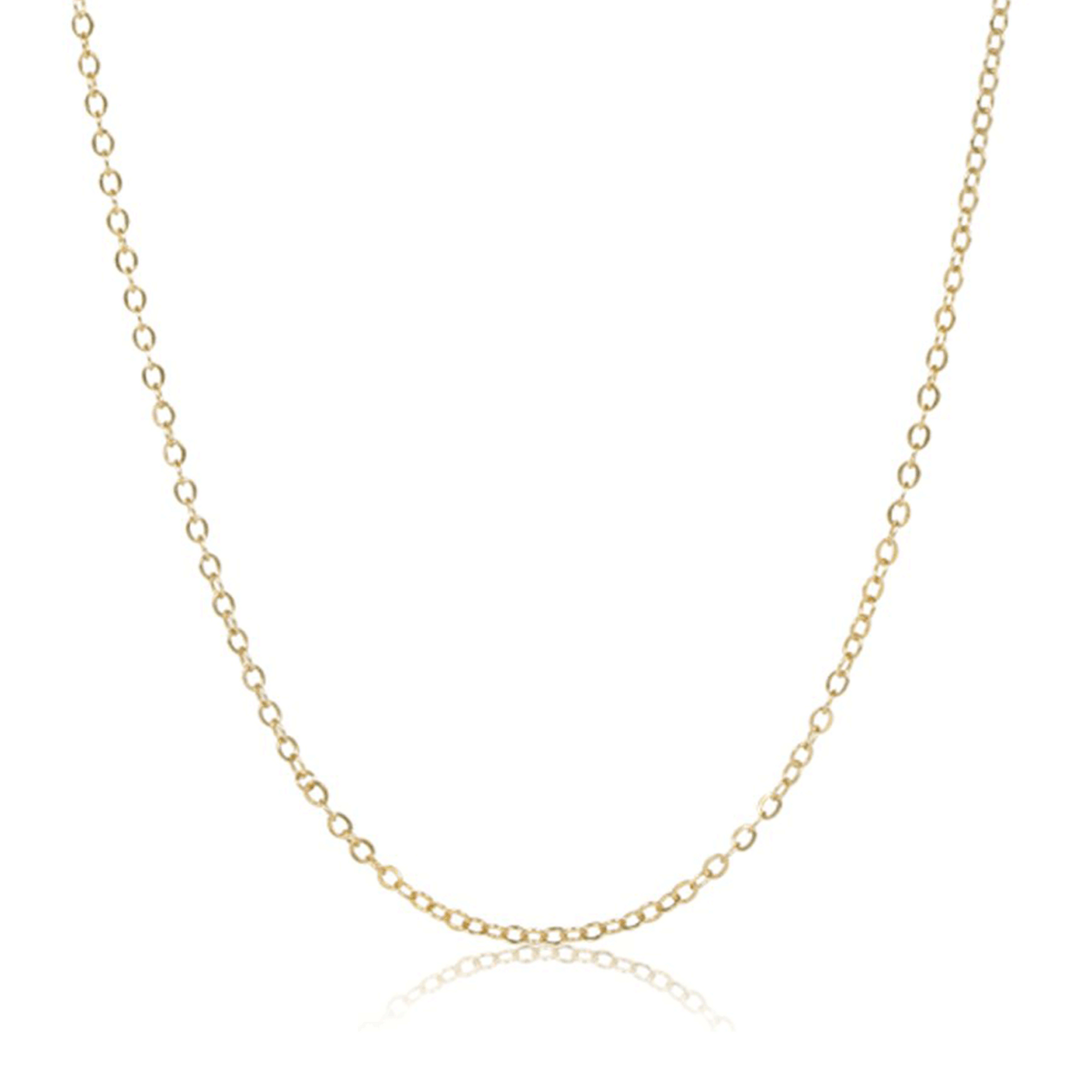 24 Gold Plated Chain Necklace | Gold Plated