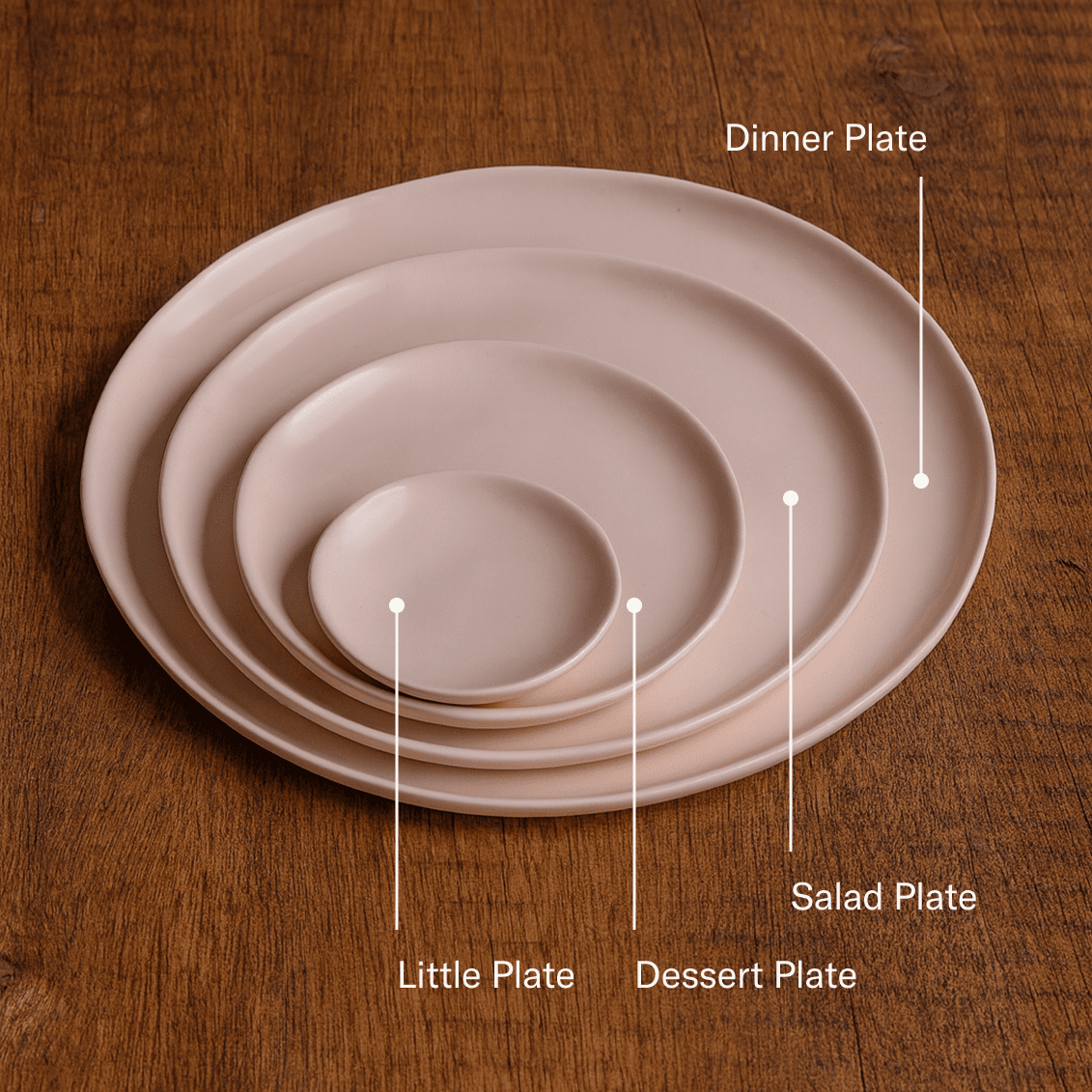 Salad Plates | Desert Taupe