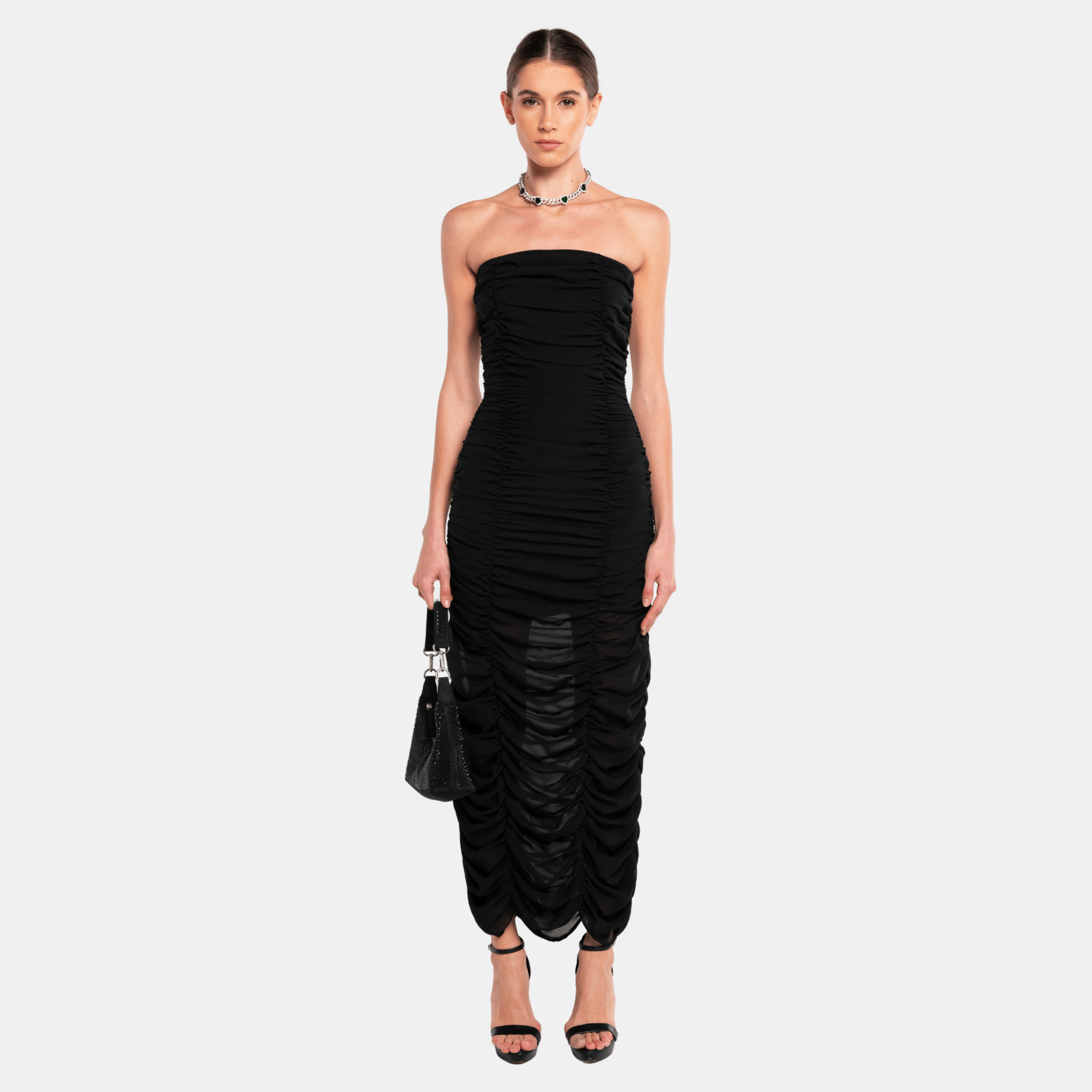SANDY Chiffon Maxi Dress - OW Collection