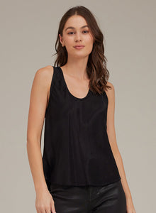 Scoop Neck Tank | Black