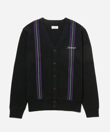 Black | Michael High Gauge Knit Cardigan