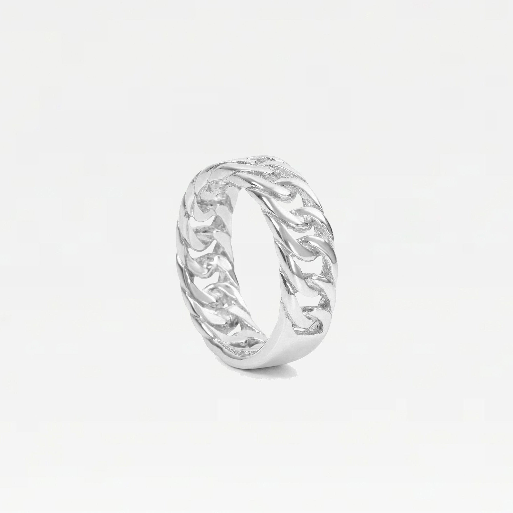 The Cuban Link Ring | Sterling Silver