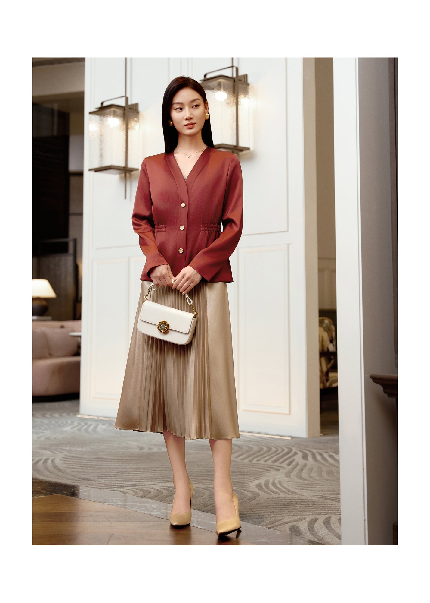 skirt | Khaki