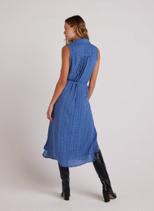 Sleeveless Pullover Midi Dress | Bright Indigo