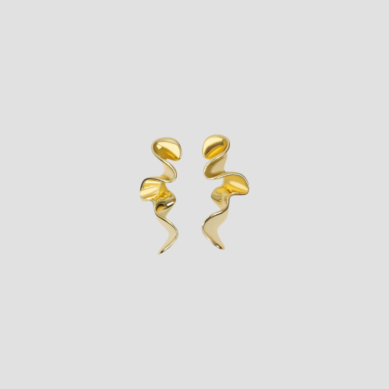 The Sofia Flow Earring | Gold Vermeil