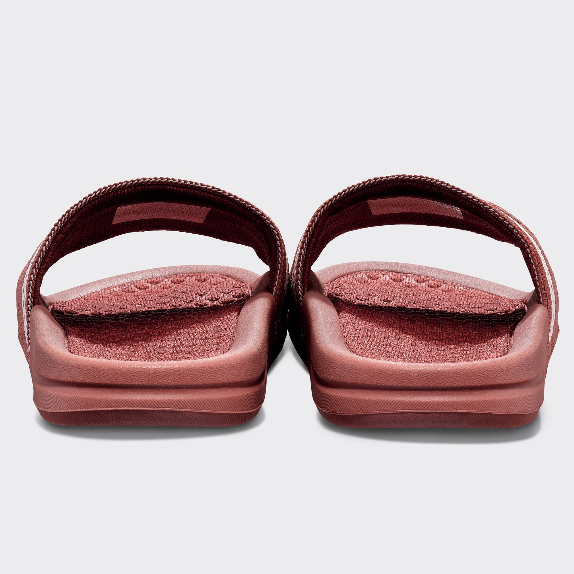 Women | Big Logo TechLoom Slide | Bordeaux x Chalk