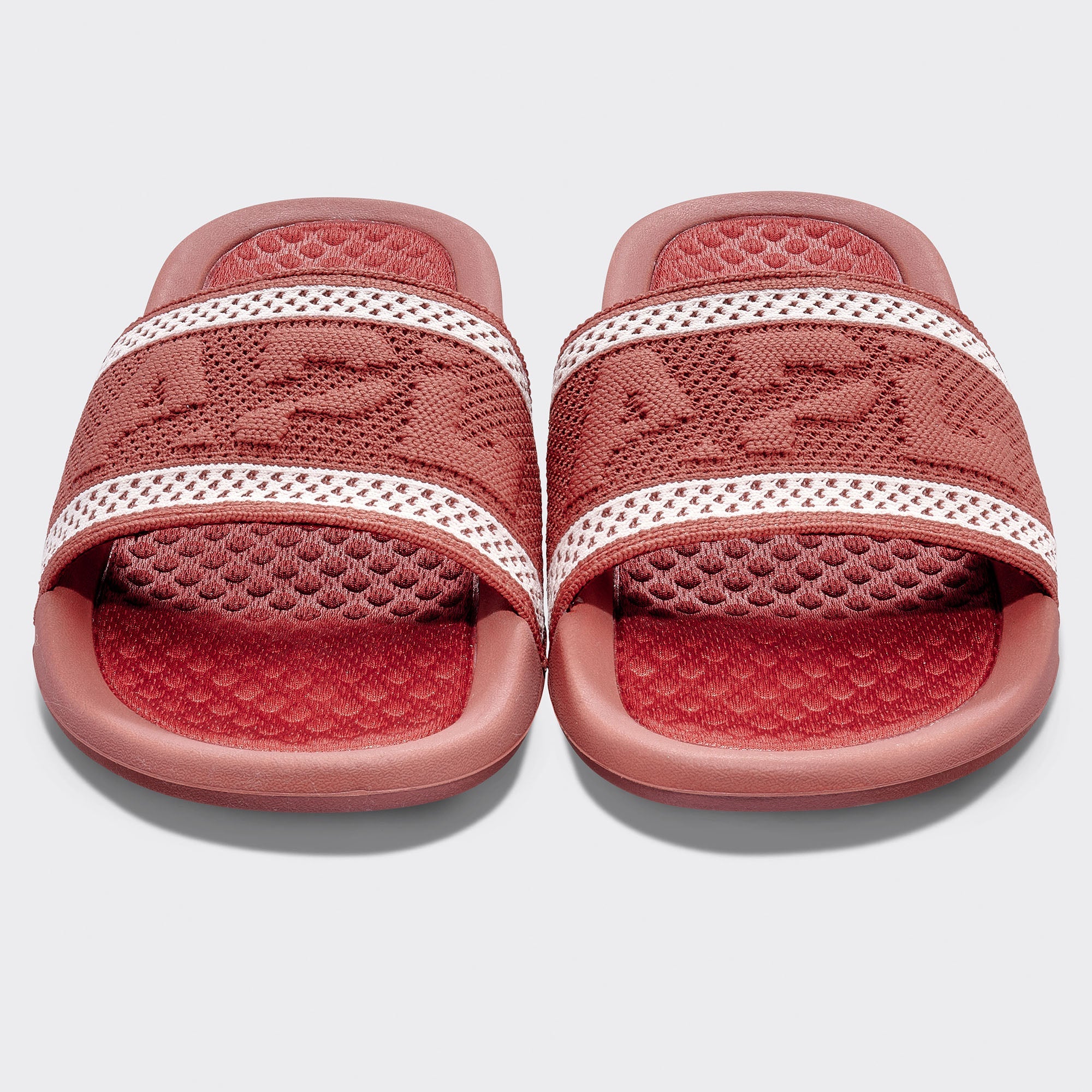 Women | Big Logo TechLoom Slide | Bordeaux x Chalk