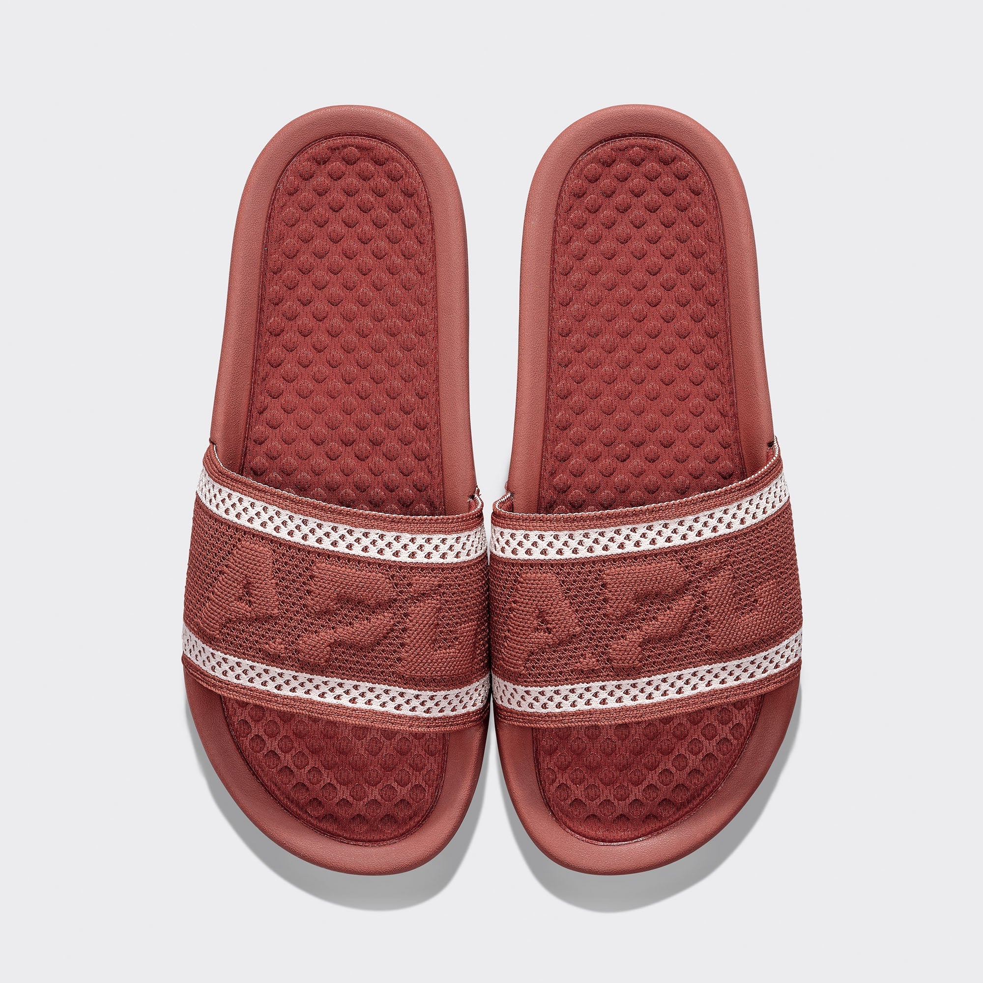 Women | Big Logo TechLoom Slide | Bordeaux x Chalk
