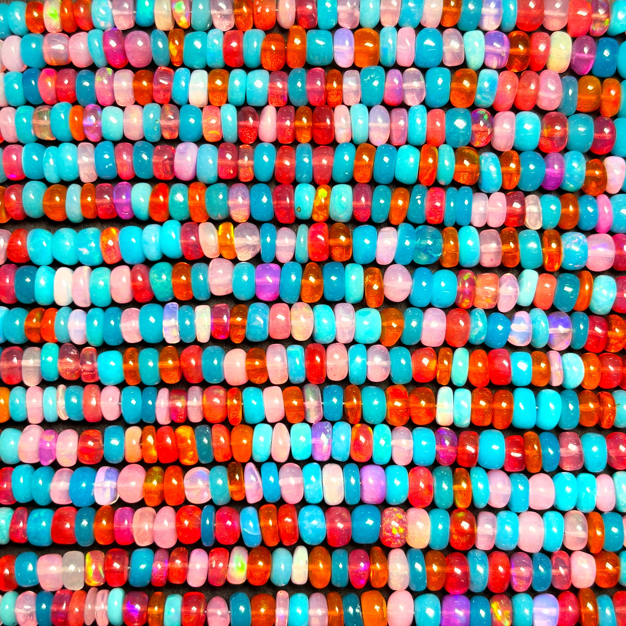 Pee Wee Multi Opal Necklace