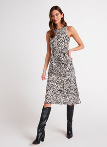 Tank Slip Dress | Abstract Bloom Print