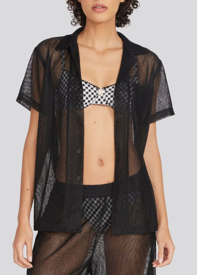 Womens | Dahlia Top | Noir