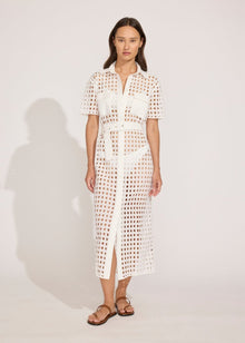 The Harper Eyelet Maxi Dress - Solid & Striped