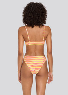 The Rachel Ribbed Bikini Bottom - Solid & Striped
