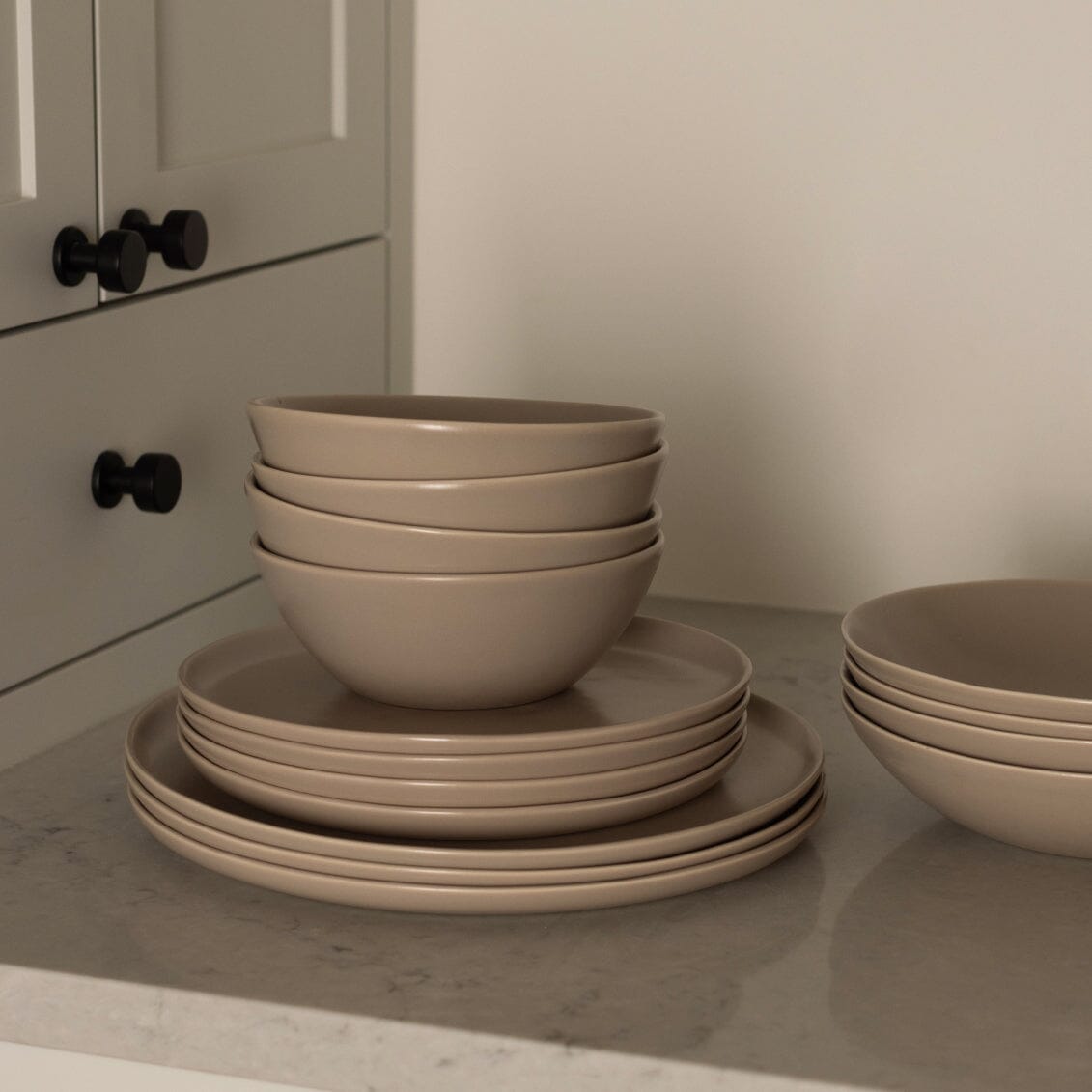 Salad Plates | Desert Taupe