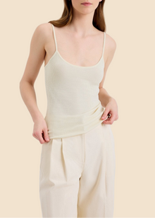 Womens | Selena Tank | Ecru