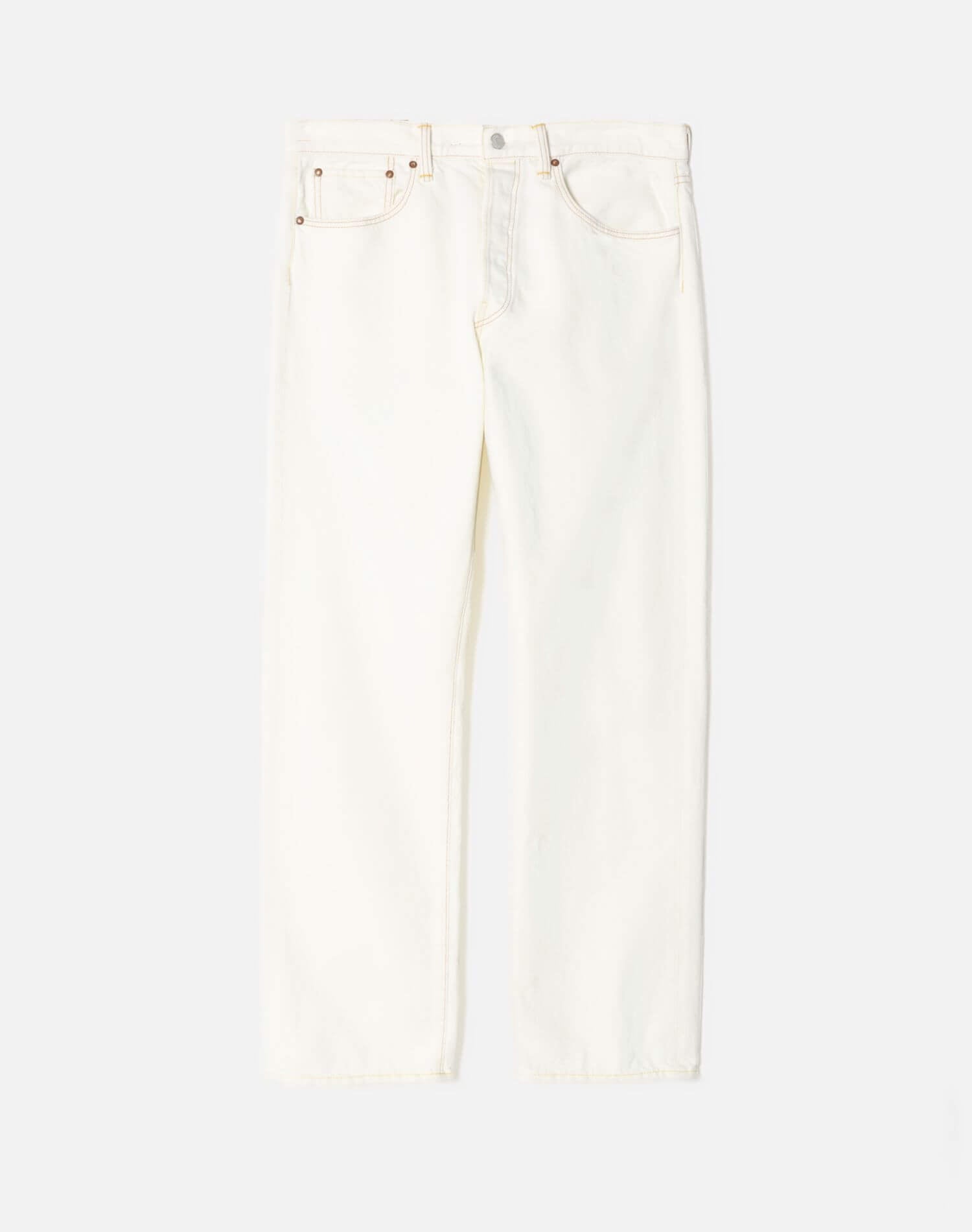 Mens | 50s Straight | Faded White