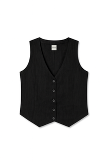 Violette Vest | Black