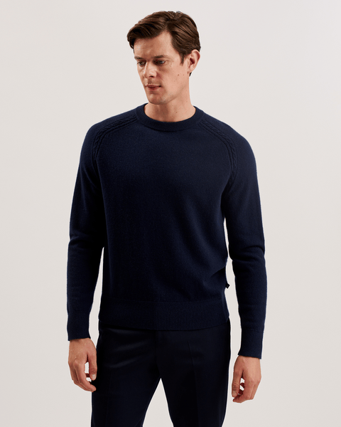 Men | Glant T Crew Neck | Navy