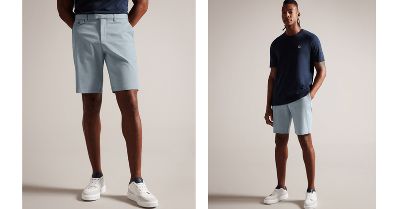 Men | Chino Short | Blue Red White (V1)