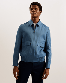 Men | Light Weight Blouson | Blue Red White