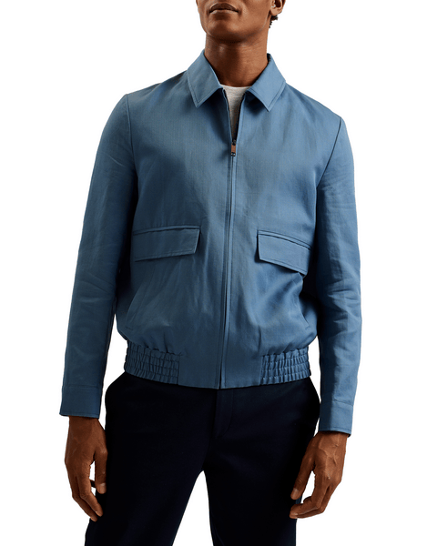Men | Light Weight Blouson | Blue Red White