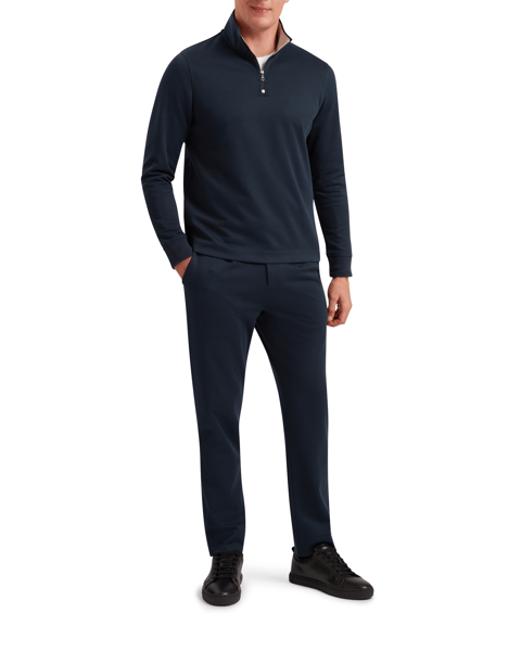 Men | Pryor Long Sleeve Regular Fit Texture Q | Navy